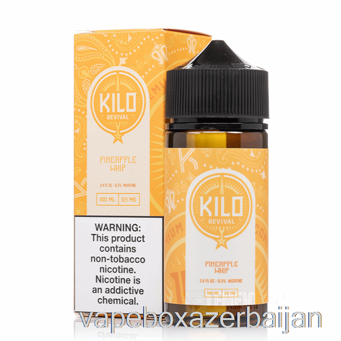 Vape Azerbaijan Pineapple Whip - KILO Revival - 100mL 3mg